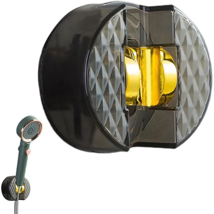 Support Mural Réglable Pour Pommeau De Douche - Chromé, ABS, Montage Facile