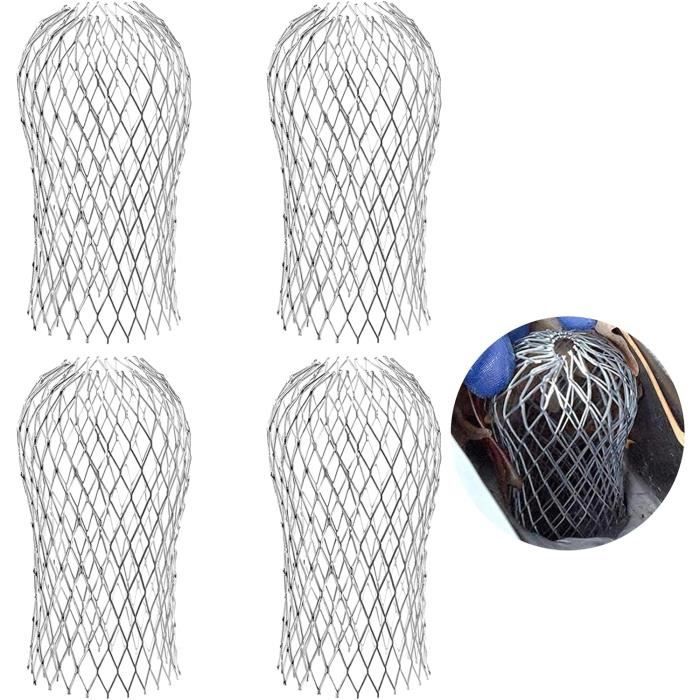 Grille De Protection Gouttière En Acier Inoxydable - Bloque Feuilles Et Débris, Facile à Installer - Pour Maison