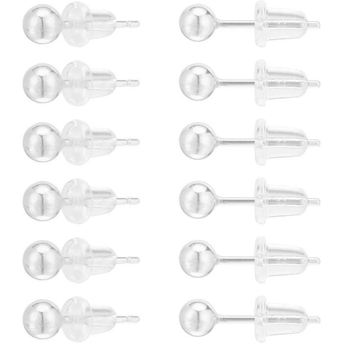 Boucles D'oreilles Double Face Argent Sterling Plaqué Or Avec CZ - Neuf Avec étiquettes, Marque Jewellerybox