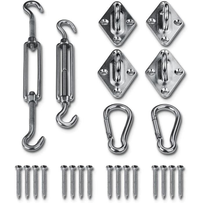 Kit Supports De Toit Pour Fourgon (Promaster, Boxer, Ducato, Jumper) - Acier Inoxydable 304, Fixation Panneaux Solaires Ou Barres - 4