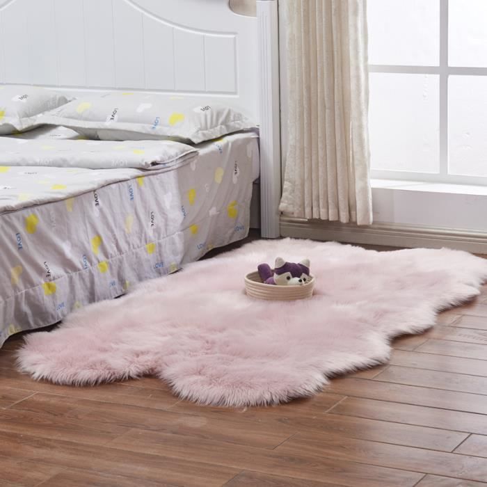 Rose Tapis Salon Carpet Tapis Chambre D Enfant Mouton Art Tapis