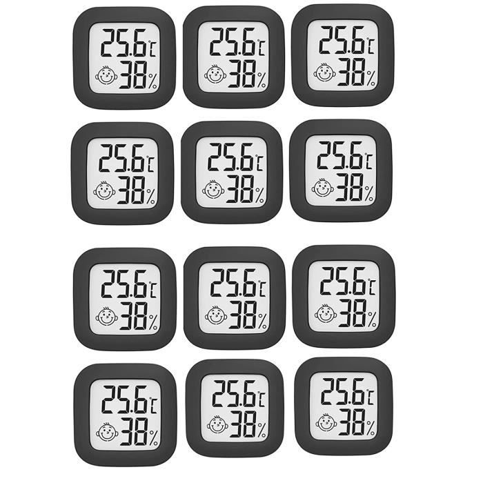 Thermomètre Hygromètre Wi-Fi Intelligent - Précision Haute, Notification Smartphone, Pour Maison/serre