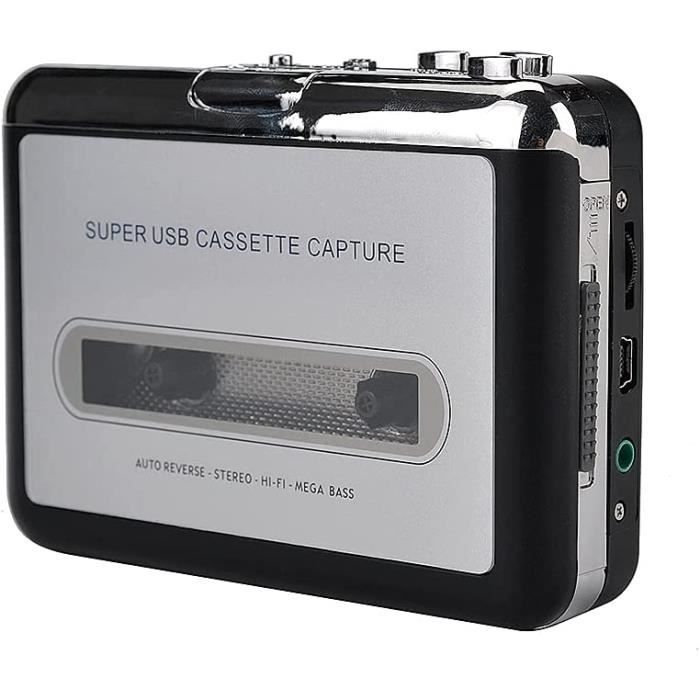 Lecteur de Cassettes USB Convertir Une Bande de Lecteur au Format MP3