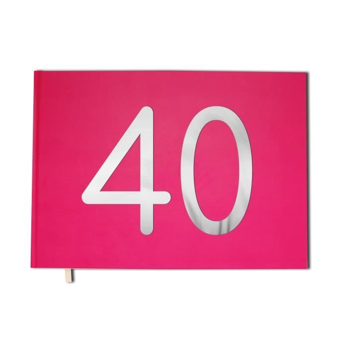 Livre D Or 40 Ans Anniversaire Mariage Retraite Lettres Chromees 100 Pages Qualite Premium Uttscheid Couleur Rose M Cdiscount Beaux Arts Et Loisirs Creatifs Livre D Or 40 Ans Anniversaire Mariage Retraite Lettres Chromees 100 Pages Qualite Premium Uttscheid Couleur Rose M Cdiscount Beaux Arts Et Loisirs Creatifs