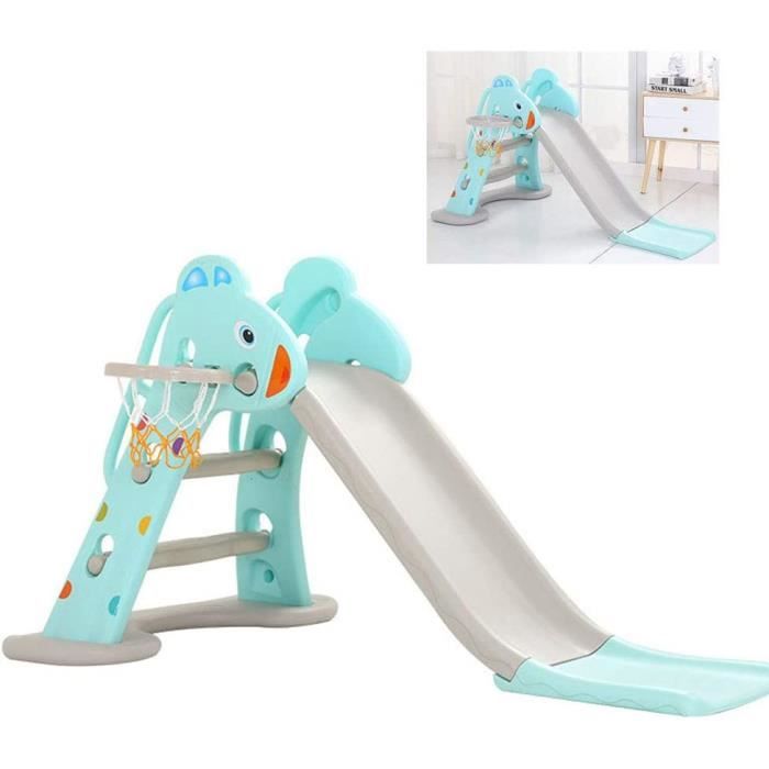 Toboggan pour Enfants en intérieur, Toboggan combiné, Aire de Jeux familiale, Exercice de la