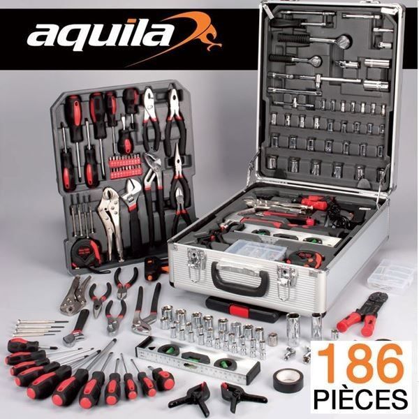 Malette Valise Outils 186 Pcs Achat Vente Valisette Mallette