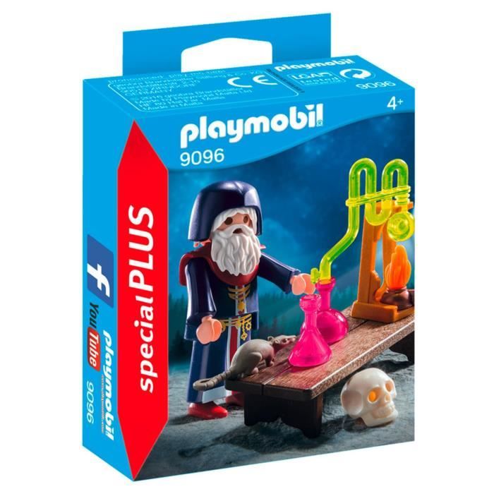 Playmobil Série 13 Alchimiste – Figurine Neuf En Sachet, Thème Médiéval Et Mystère