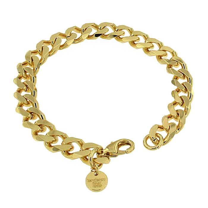 bracelet chaine gourmette 18ct or double 9 mm longueur 23 cm femme homme bijoux bijoux cadeaux de italien usine tendenze achat vente bracelet gourmette bracelet chaine gourmette26175 cd
