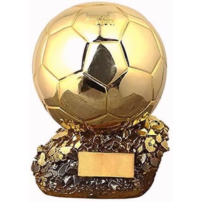 RéSine Artisanat TrophéE De Football,Ballon d'or Souvenir, avec Ornements  DéCoratifs De Cadeau,pour Enfants Et Amis Cadeau,Fans ,33 - Cdiscount