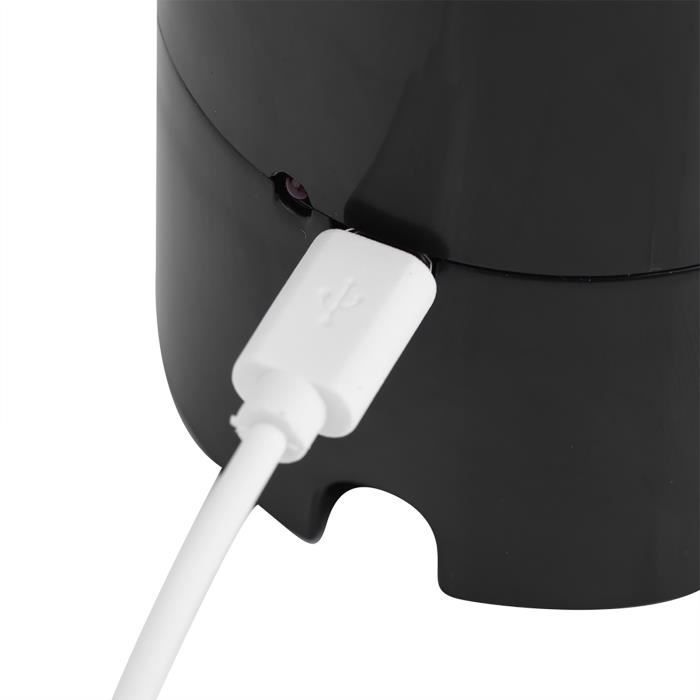 noir bouteille rechargeable sans fil portable Pompe à bouteille deau USB pompe électrique distributeur de verres recharge automatique de la pompe à eau potable eau potable 