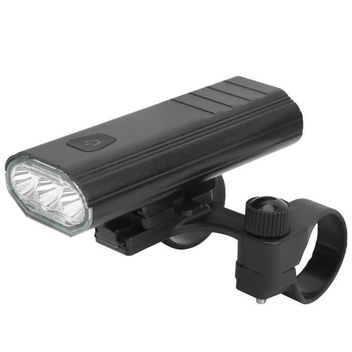 Éclairage Vélo Avant + Arrière LED Rechargeable USB - 8/12 Modes Puissants IPX65 Étanche - Lampe Vélo Sécurité Nuit