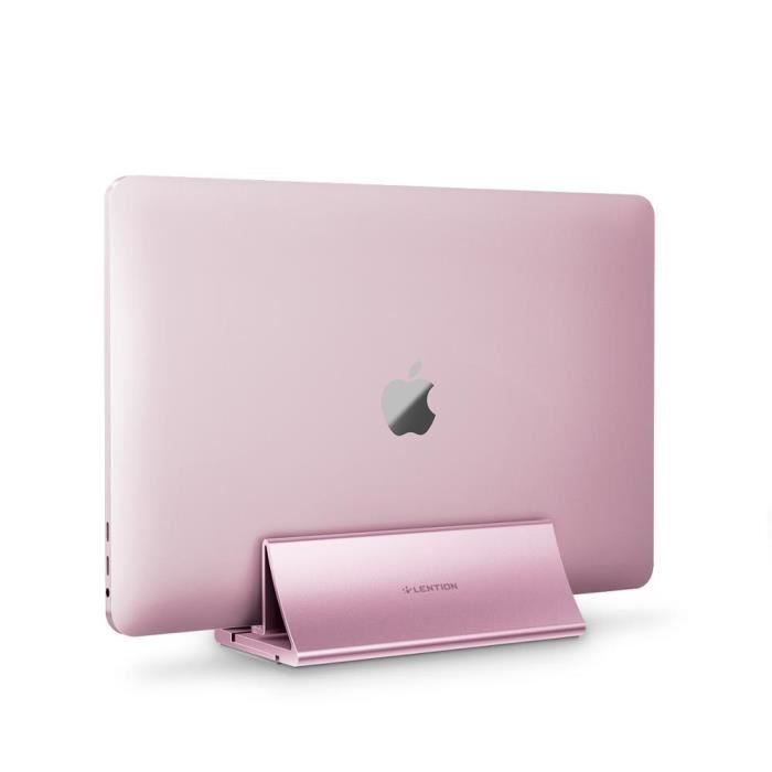 Accessoires tablettes,Support de bureau Vertical peu encombrant pour MacBook  Air-Pro 16 13 15,iPad Pro 12.9 - Type Rose gold - Cdiscount Informatique