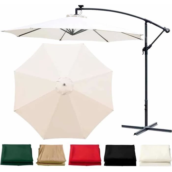 Auvent De Remplacement Pour Parasol 6 Ribs 8 Ribs 2m 2 30m 2 5m