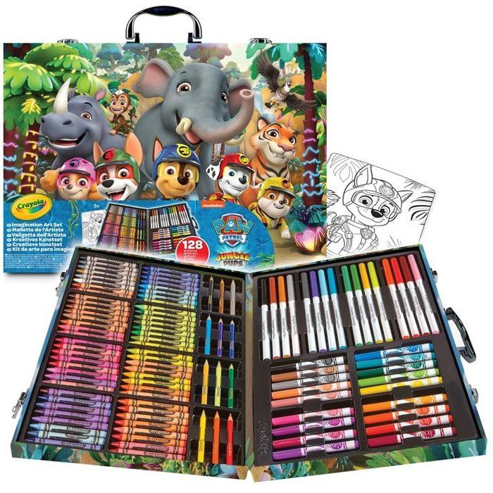 Malette de coloriage - CRAYOLA - Inspiration Art Case - Pat Patrouille - Dès 5 ans