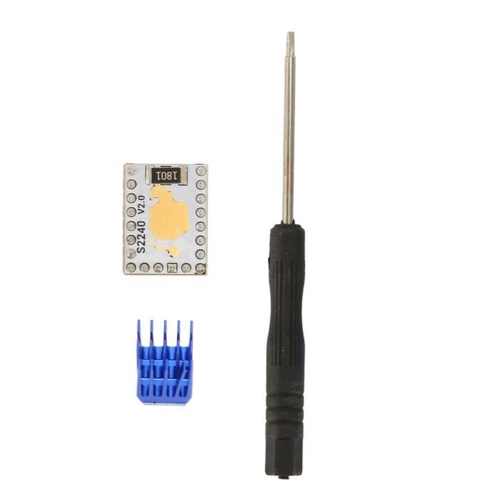 Module Pilote Moteur Pas à Pas TMC2209 V3.1 Ultra Mute Avec Dissipateur - Compatible TMC2208 2130 2100