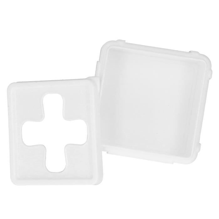 Boîte De Rangement - EJ.life - Petite Boîte Carrée - Organisateur De Bureau - Matériau PP + PE