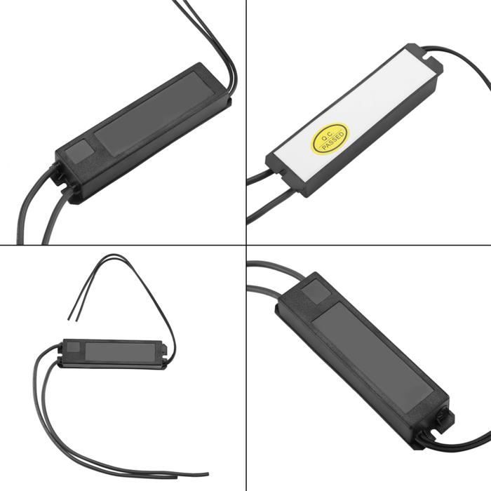 Neon Transformatoren Voeding 3kV 30mA – 5-25W | Waterdicht & Hittebestendig | Voor Neonreclameborden, Binnen & Buiten | Zwart, 130x31x18.5 Mm