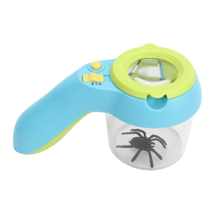 8 Boîtes-loupes Pour Observation D'insectes Et Nature - Transparentes, Avec Couvercle Loupe - 7x7x6,3 Cm
