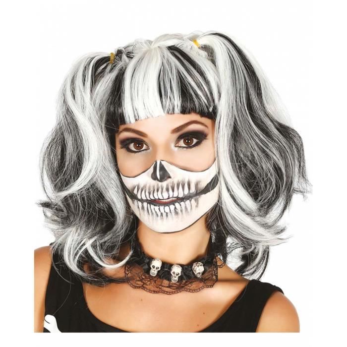 Perruque Squelette Avec Des Tresses - Cdiscount Jeux - Jouets