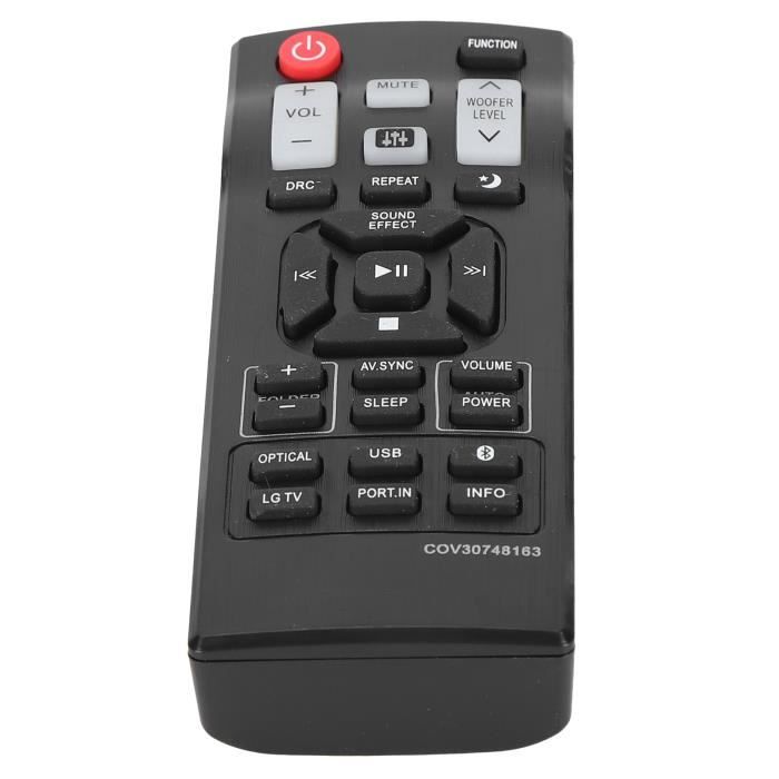 Ciciglow - Télécommande De Remplacement Pour Barre De Son Philips Fidelio B5/XS1 | Modèle MBE302, ABS, Infrarouge, Besoin De 2 Piles AAA