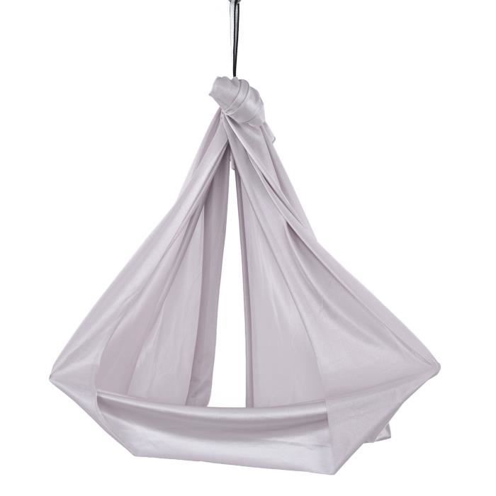 Rouge Hamac Aérien De Yoga, Premium, Soie, Balançoire, Anti-gravité