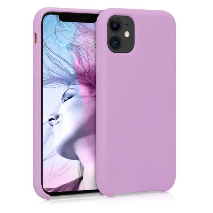 Kwmobile Coque Apple iPhone 11 Coque pour Apple iPhone 11 Coque de téléphone en silicone