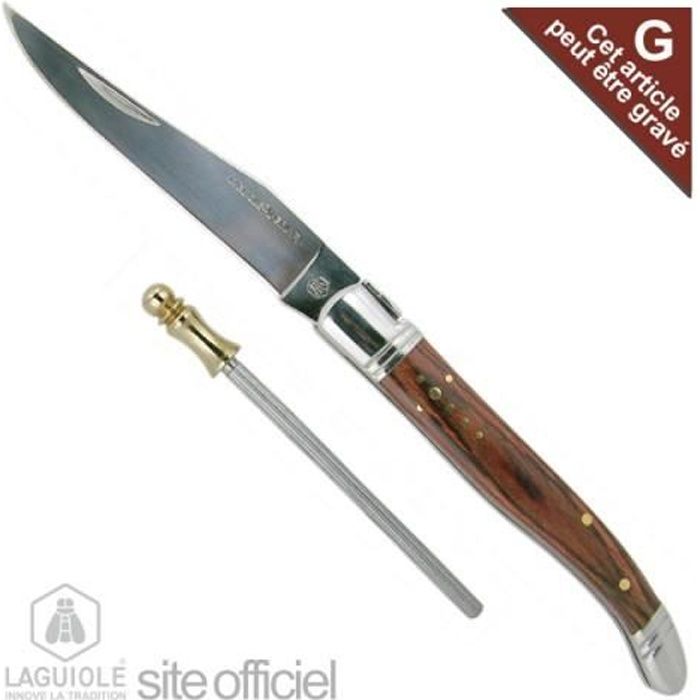 LAGUIOLE couteau Rando comprenant + fusil affût...