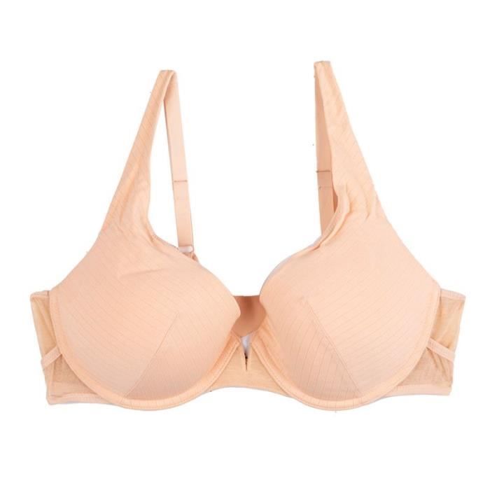 Soutien gorge decollet volant Femme ETAM Rose clair Cdiscount