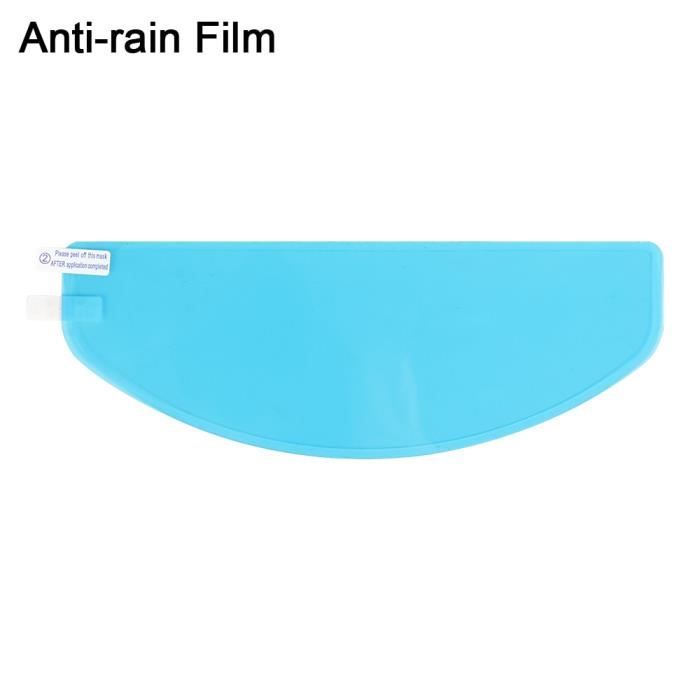 Visière De Protection Solaire Et Anti-buée MIRKUZI Pour Casque Moto - Film Transparent Universel, Gris Foncé, Facile à Installer - Améliore Visibilité Et Confort