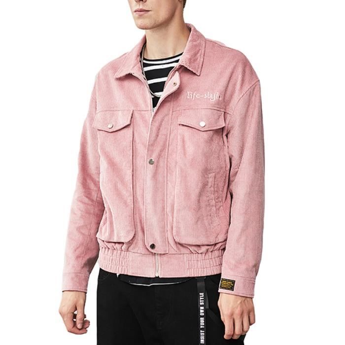 Veste best sale rose velours