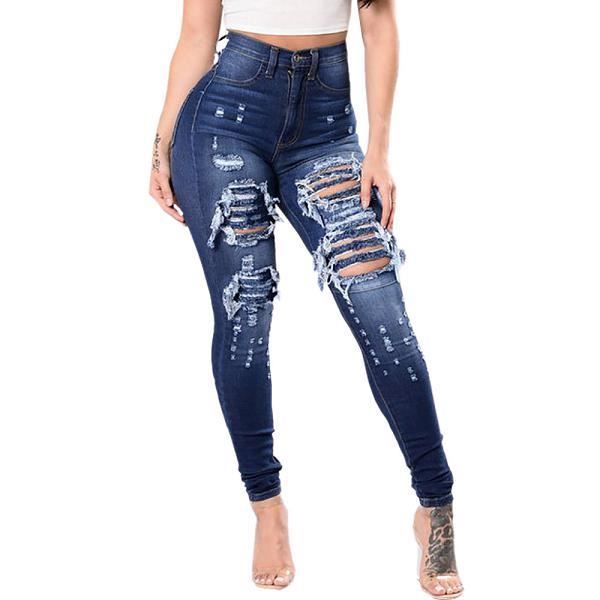 Jeans Femme Hiver Pantalon f minin jean pour femme jean grande