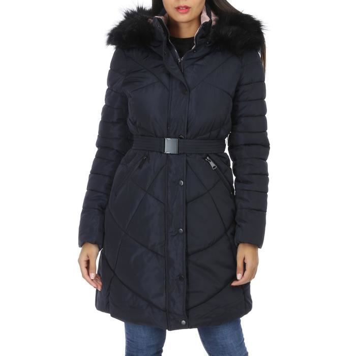 Doudoune cintrée deals avec capuche