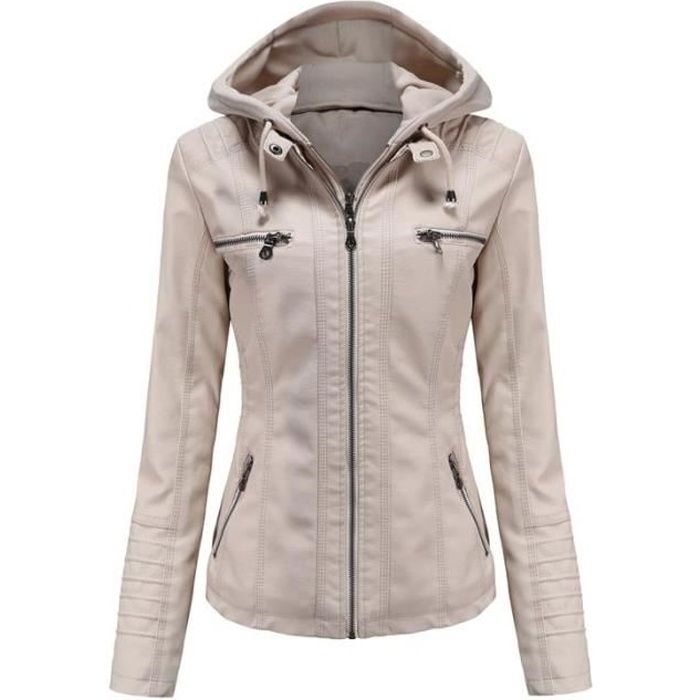Blouson à shop capuche femme