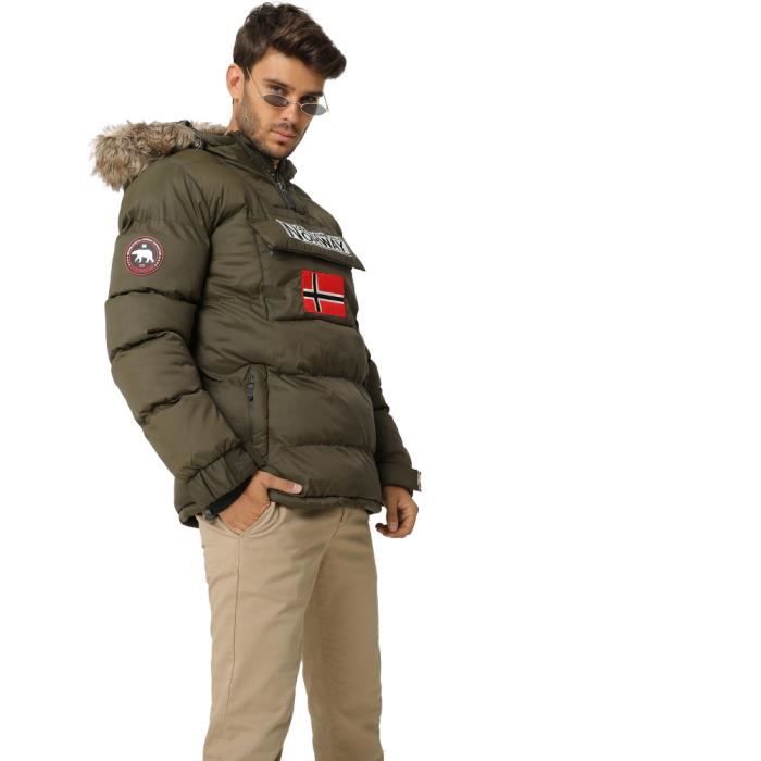GEOGRAPHICAL NORWAY Doudoune BOLIDE Vert militaire - Homme