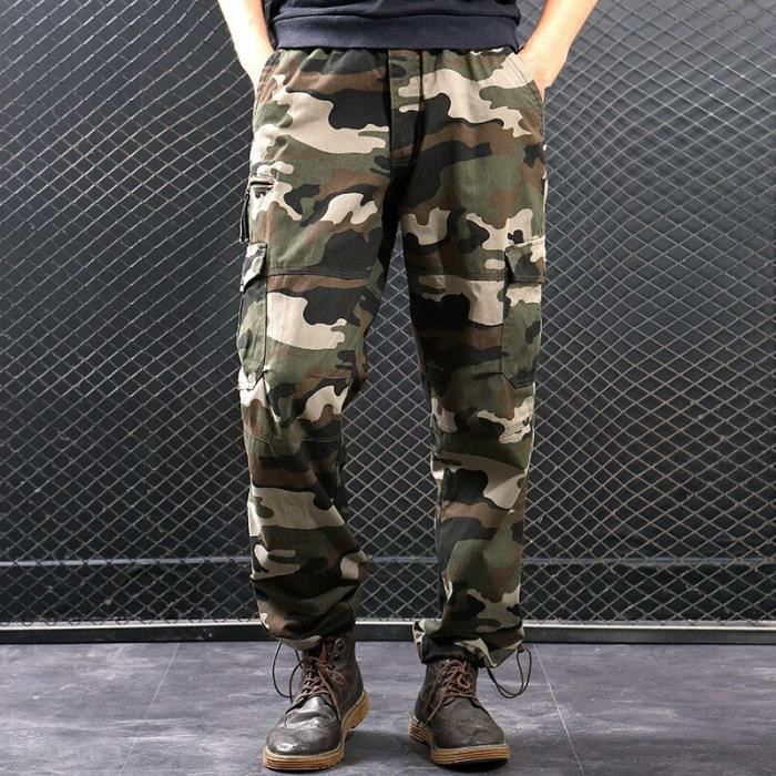 Pantalon Cargo Militaire MFH Homme Noir - Coupe Droite - Tissu Coton/poly - Neuf étiqueté