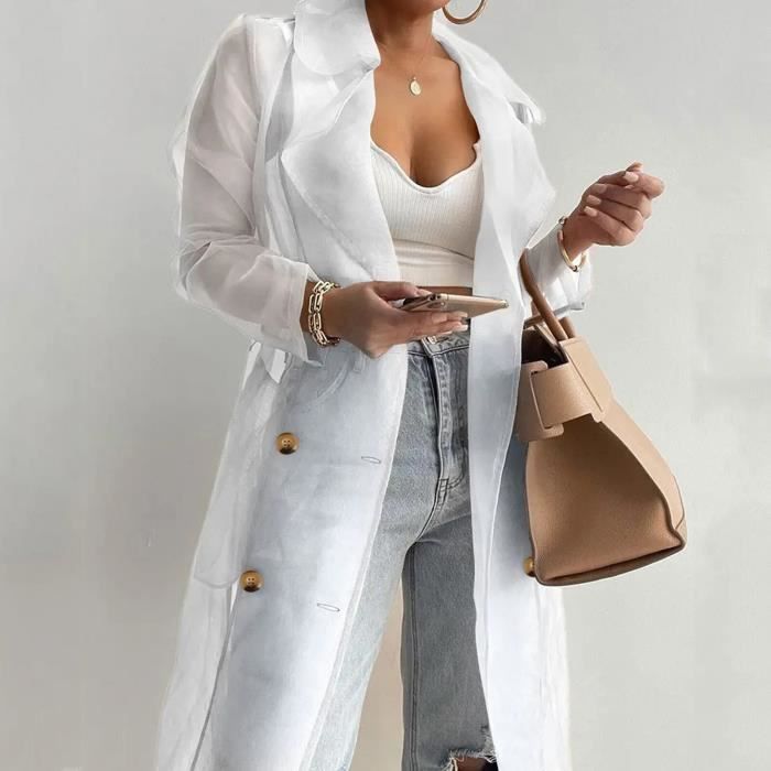 Femme chemise transparente on sale