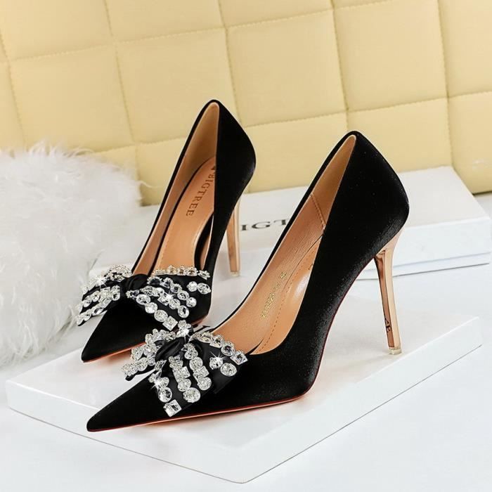 Escarpins tres hauts talons hot sale