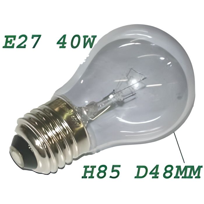 Ampoule frigo americain 40w e27 6912JB204L Cdiscount Maison