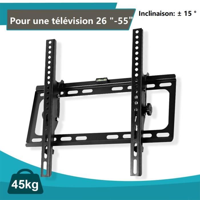 Meuble Tv Pour Ecran Plat 107 Cm Nidouillet Support Murale Tv Pour Tv 32 A 65 81 A 165 Cm