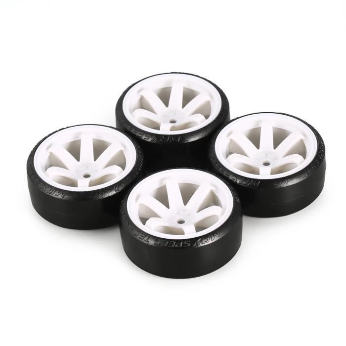4pcs Roue Jante Drift Dur En Plastique Derive Pneus Pour 1 10 Traxxas Hsp Tamiya On Road Drifting Car Parts Achat Vente Pneus Auto 4pcs Roue Jante Drift Dur En Cdiscount