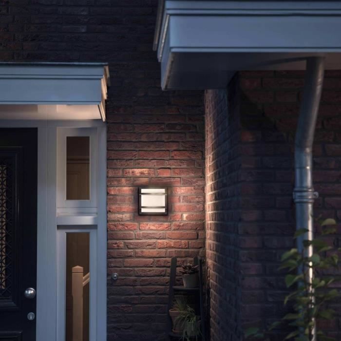 Philips myGarden Applique murale LED Petronia Anthracite 1739593P0