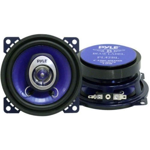 Pyle 2 Altoparlanti Coassiali A 3 Vie PL410BK 4 X 10 10 X 25 Cm 100 X 250 Mm 150 Watt Rms 300 Watt Max 4 Ohm 91 Db Neri Per Auto, A Coppia