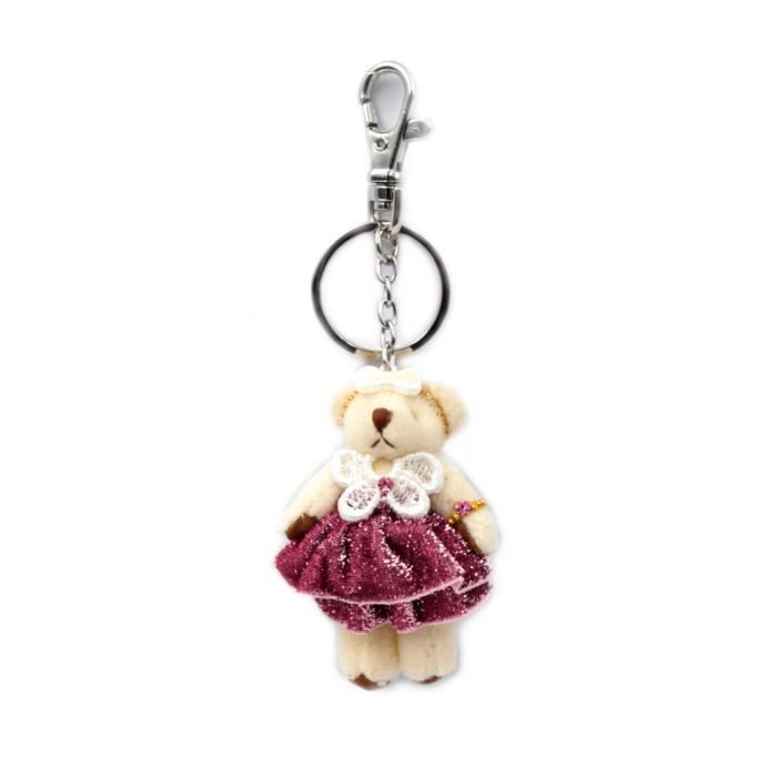 Nounours porte clef discount