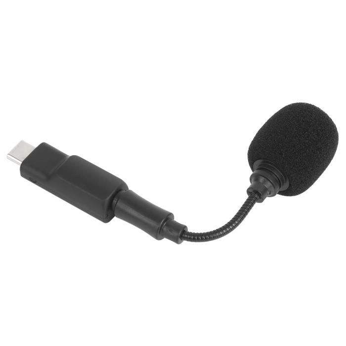 Shipenophy Microphone à condensateur Mini microphone d'enregistrement à