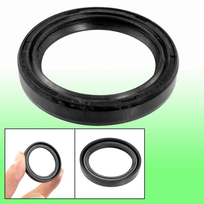 Lot De 2 Joints D'Huile Double Lèvre Avec Ressort 30x52x7 Mm – Caoutchouc Nitrile NBR – Étanchéité Arbre Mécanique