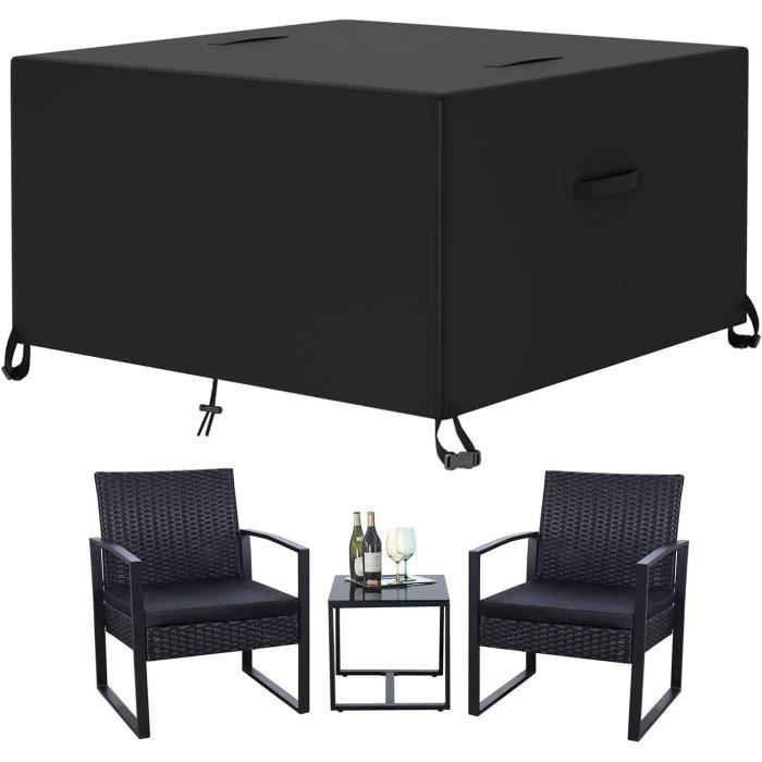 LSYALUCK 270x140x75cm/LxWxH Housses De Meubles De Jardin, Rectangulaire