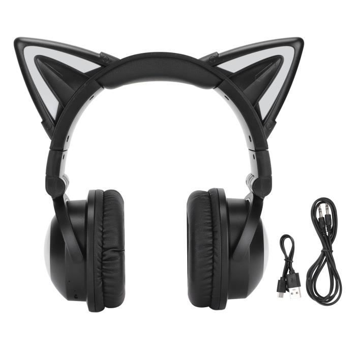 Casque oreilles de chat - SURENHAP - Avec microphone LED et design mignon - Pour  enfants de plus de 3 ans - Cdiscount Jeux - Jouets