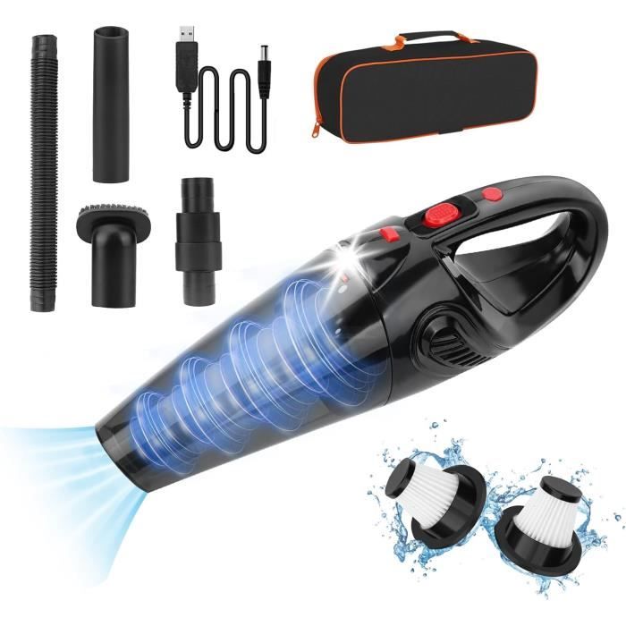 Aspirateur à Main aspirateur à Main 3500PA 120W (Humide et SecTemps de