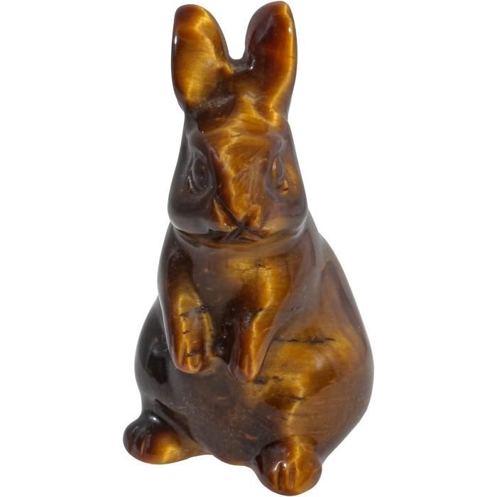 Eterspr Décorations En Verre De Lapin En Cristal, Miniature Lapin