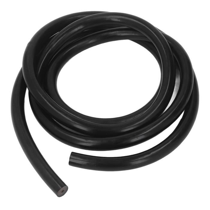 Stonylab Tube En Latex Noir En Caoutchouc Naturel, Pièce Continue, Très élastique Et Résistant, Tube En Caoutchouc Naturel De 12 Mm, Diamètre Extérieur De 8 Mm, Diamètre Intérieur De 1 M
